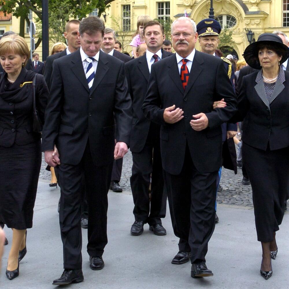 Ivan Gašparovič s manželku Silviou.