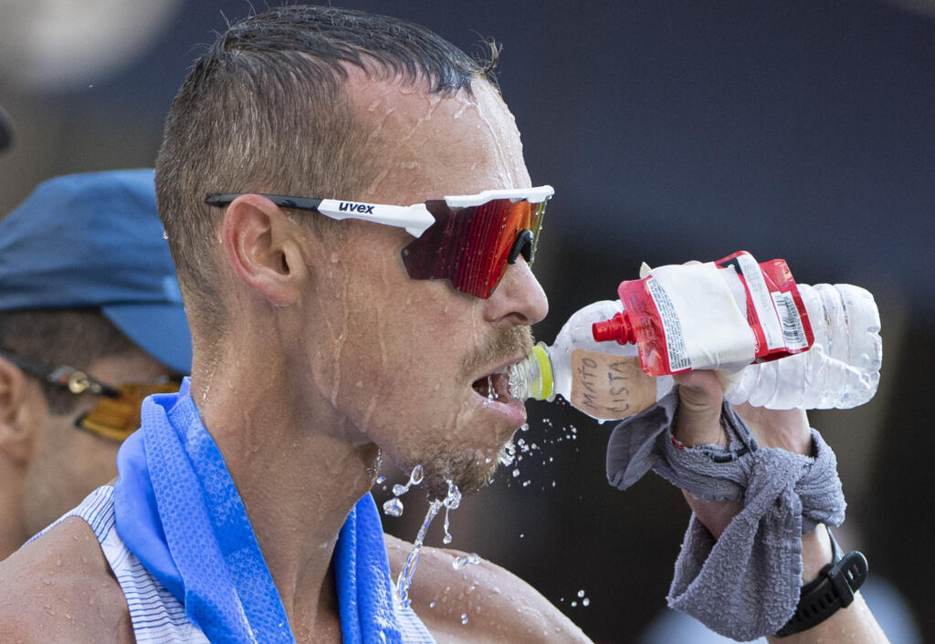 Na snímke slovenský reprezentant v chôdzi na 50 km Matej Tóth počas pretekov na XXXII. letných olympijských hrách 2020 v japonskom Sappore v piatok 6. augusta 2021. FOTO TASR - Martin Baumann