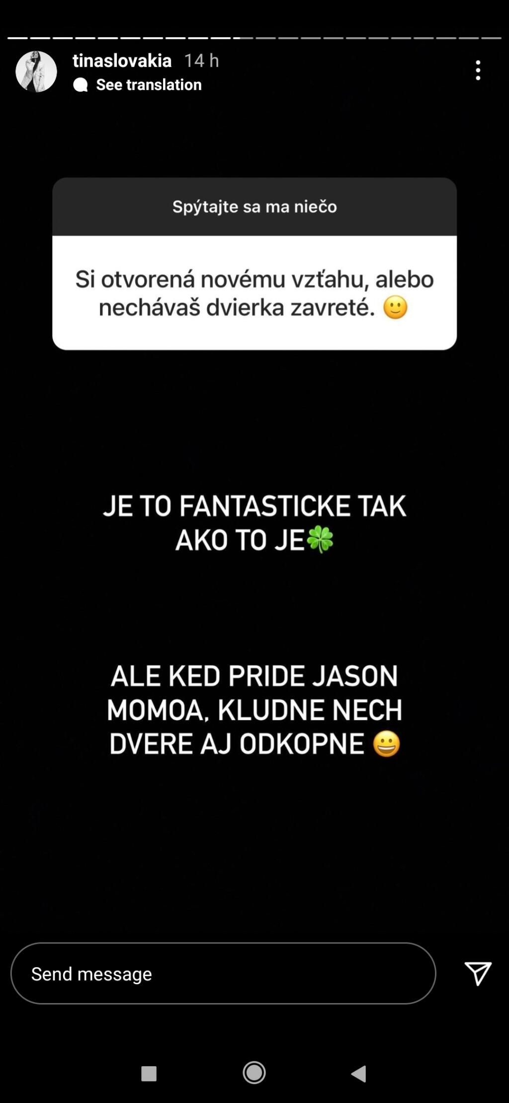 Speváčka Tina odpovedala na otázky od fanúšikov
