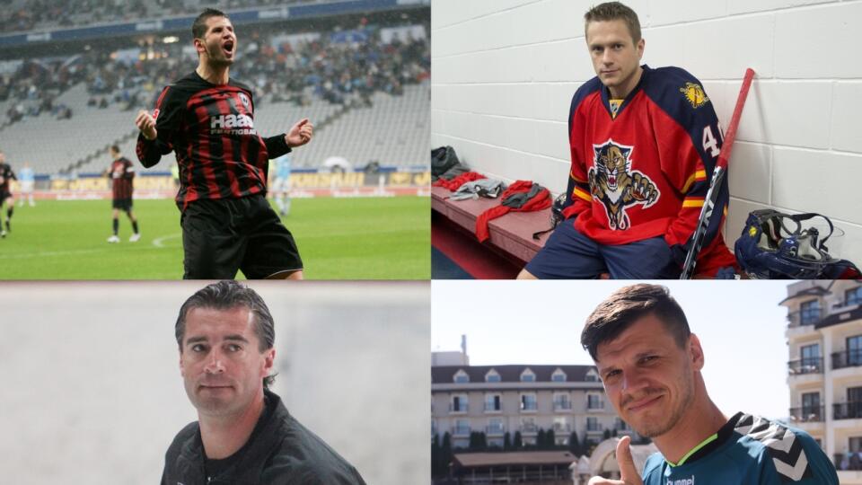 Marek Krejči, Marek Svatoš, Miroslav Hlinka a Juraj Halenár