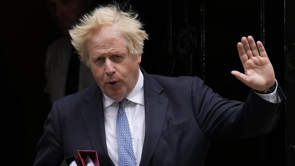 Britský premiér Boris Johnson.