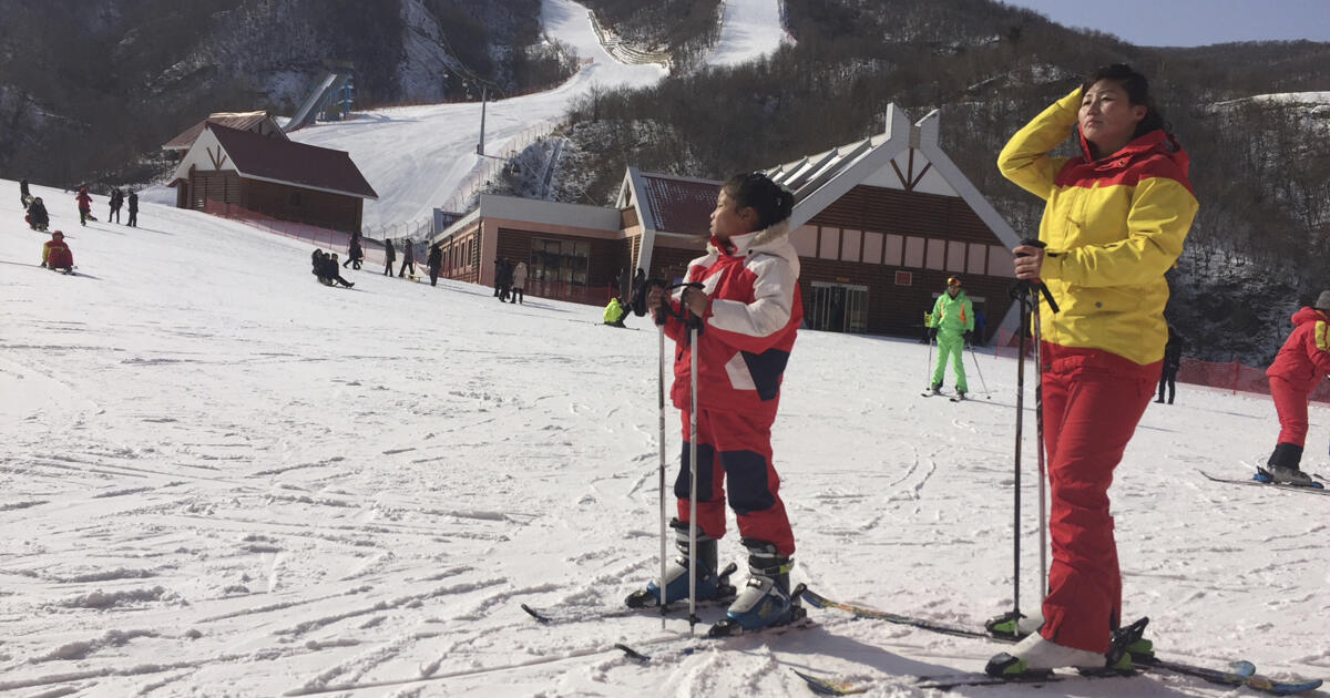 Les touristes russes viendront skier en Corée du Nord