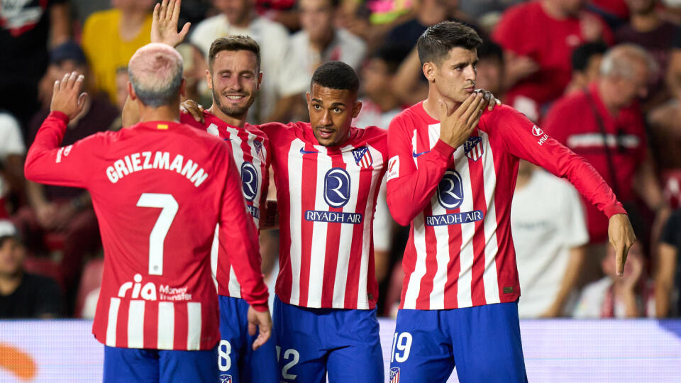 Futbalisti Atletica Madrid deklasovali v pondelkovom zápase 3. kola La Ligy domáce Rayo Vallecano 7:0.