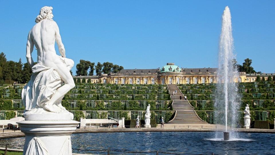 Záhrady pri Berlíne mali byť odpoveďou Nemcov na Versailles vo Francúzsku.