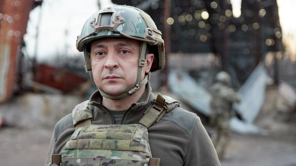 Ukrajinský prezident Volodymyr Zelenskyj