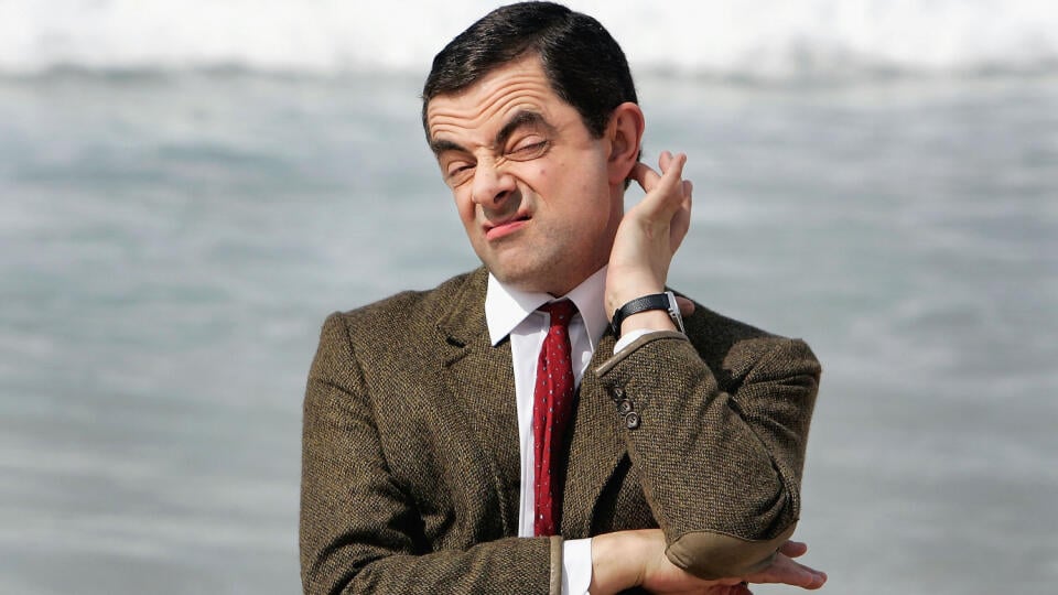 Rowan Atkinson ako Mr. Bean