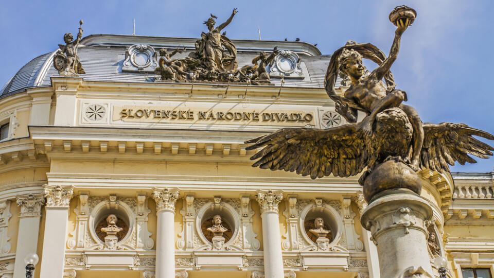 Slovak,National,Theatre,In,Bratislava