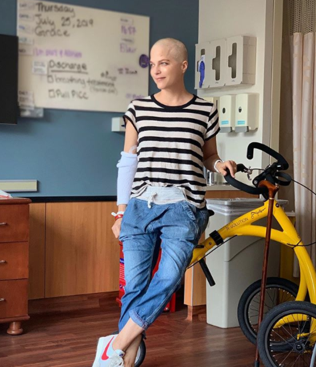 The actress has entrusted herself to doctors and is determined to fight.