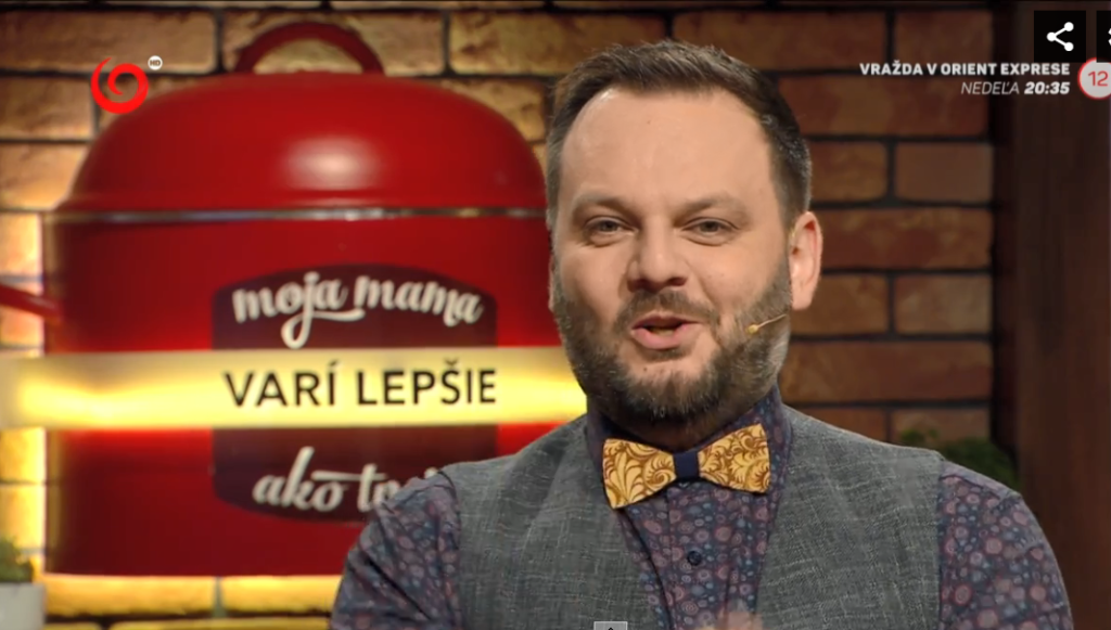 Moderátor tvrdí, že jeho babička varila lepšie ako ktokoľvek iný.