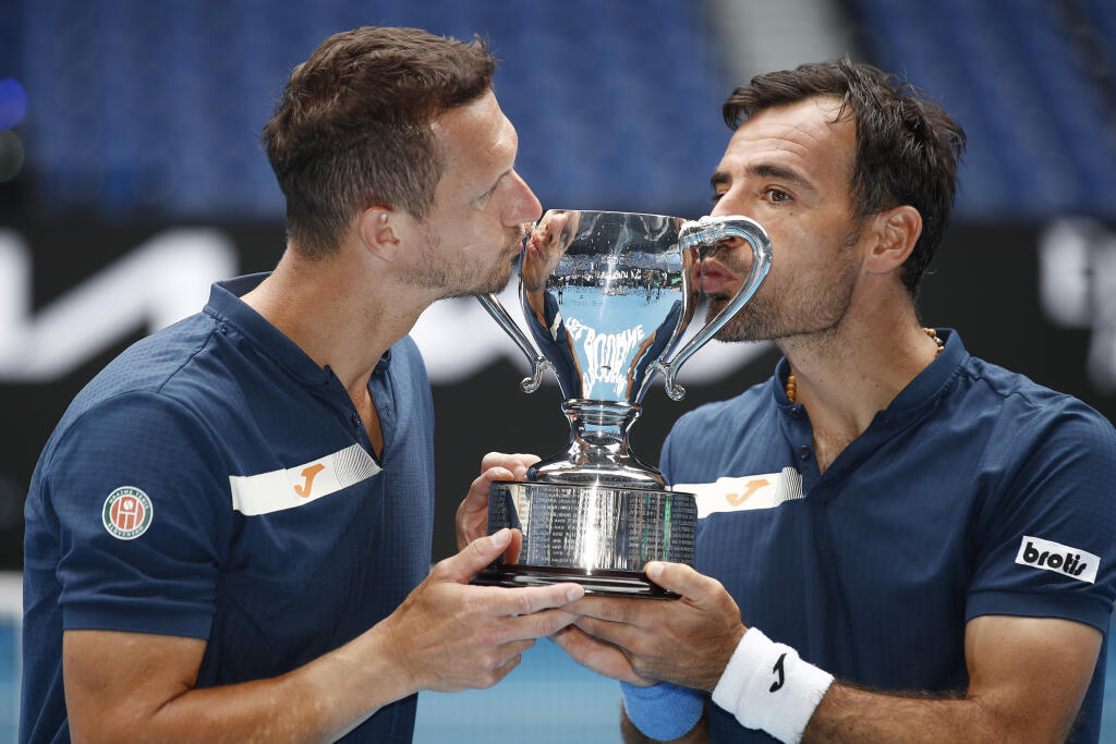 Filip Polášek a Ivan Dodig vyhrali Australian Open.