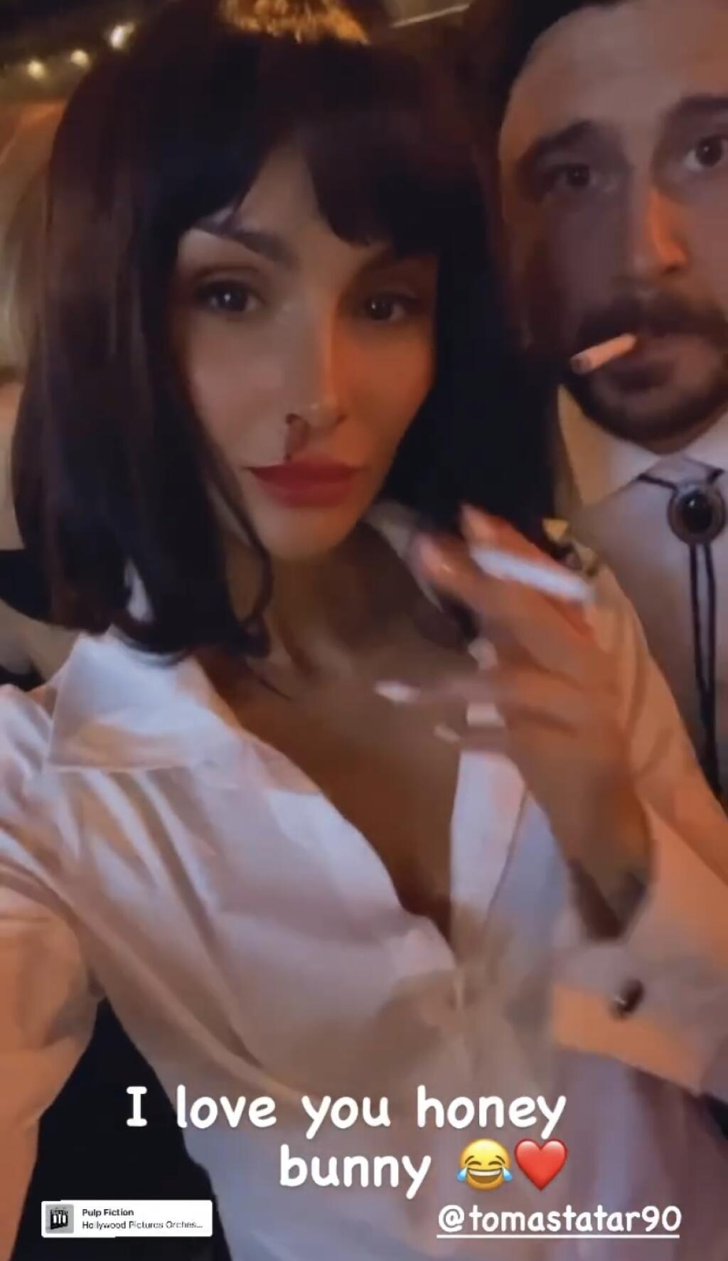 Sexi Veronika žiarila na halloweenskej párty New Jersey Devils.