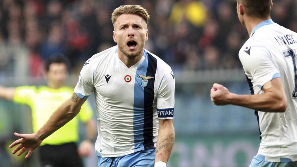 Ciro Immobile nastrieľal 36 ligových gólov a získal Zlatú kopačku.