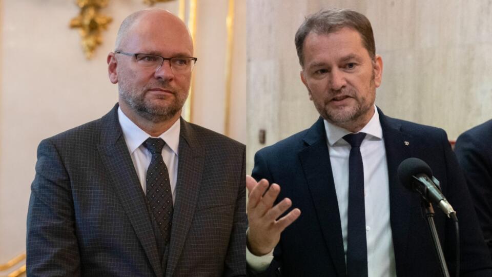 Líder SaS Richard Sulík (vľavo) a šéf OĽaNO Igor Matovič (vpravo) už dlho nie sú kamaráti. Teraz už ale začína prihárať.