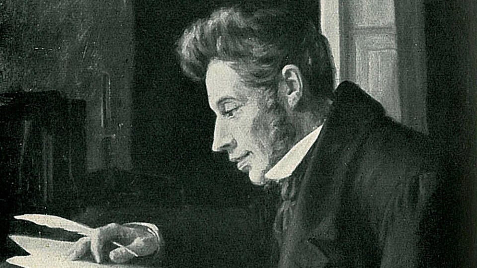 Søren Aabye Kierkegaard. Písaniu obetoval aj lásku k žene.