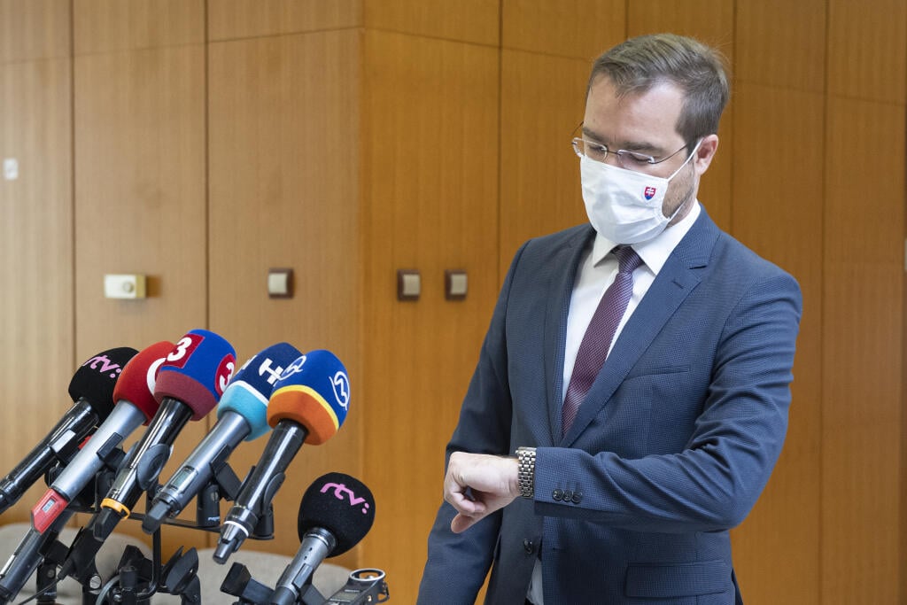 Minister zdravotníctva Marek Krajčí (OĽaNO)