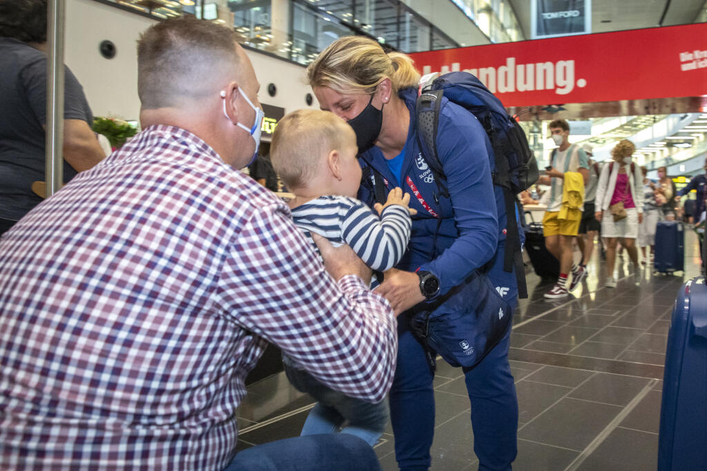 Rehák Štefečeková po prílete z olympiády.