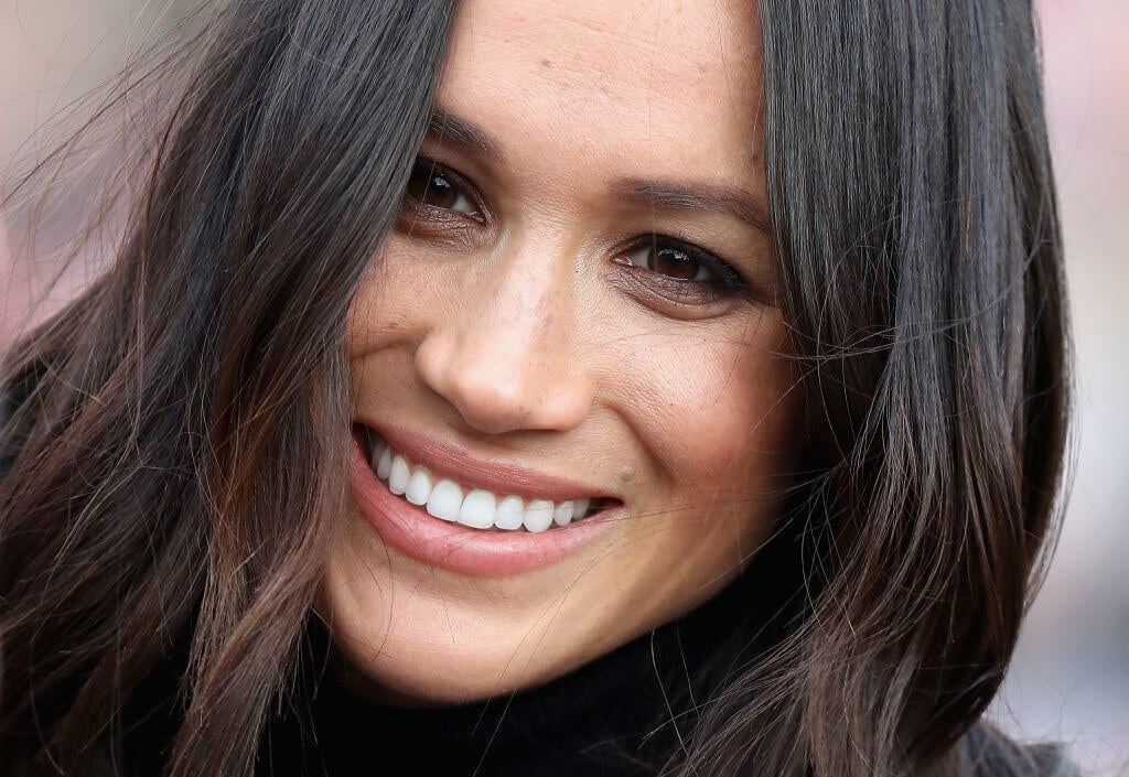 EDINBURGH, SCOTLAND - FEBRUARY 13: Prince Harry and Meghan Markle visit Edinburgh Castle on February 13, 2018 in Edinburgh, Scotland. (Photo by Chris Jackson/Getty Images)