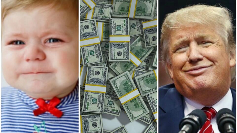 Trump zdedil viac než 357 miliónov dolárov.