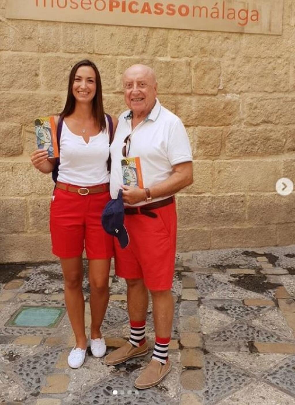 Felix Slováček a Lucia Gelemová si vždy farebne zladení.