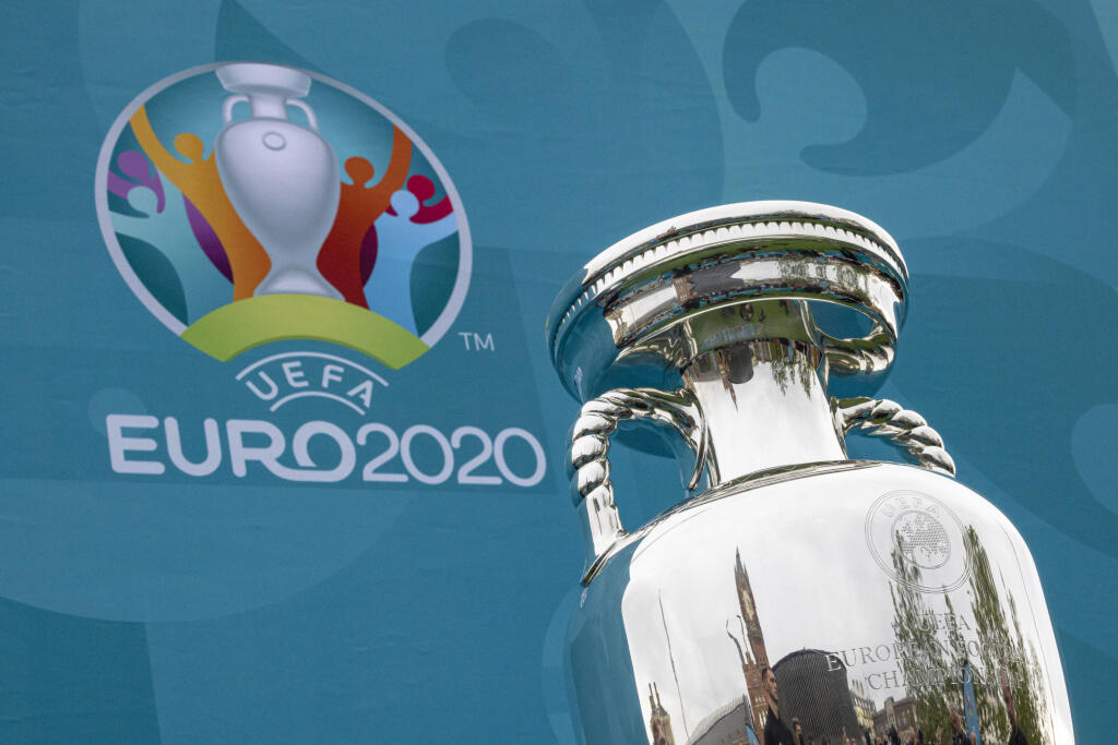 UEFA EURO 2020 Trophy Tour Arrives In London