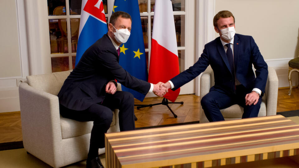 Emmanuel Macron Eduard Heger