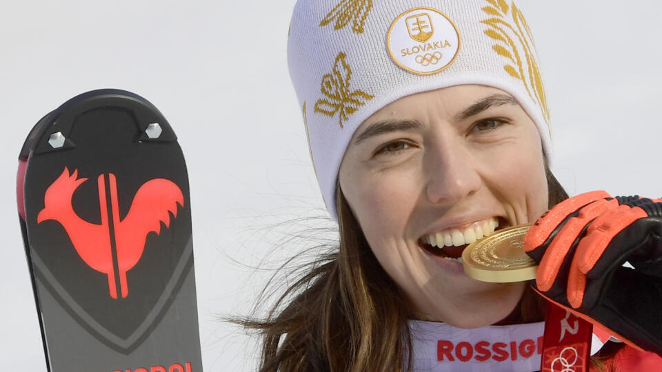 Slovenka Petra Vlhová je olympijská víťazka v slalome