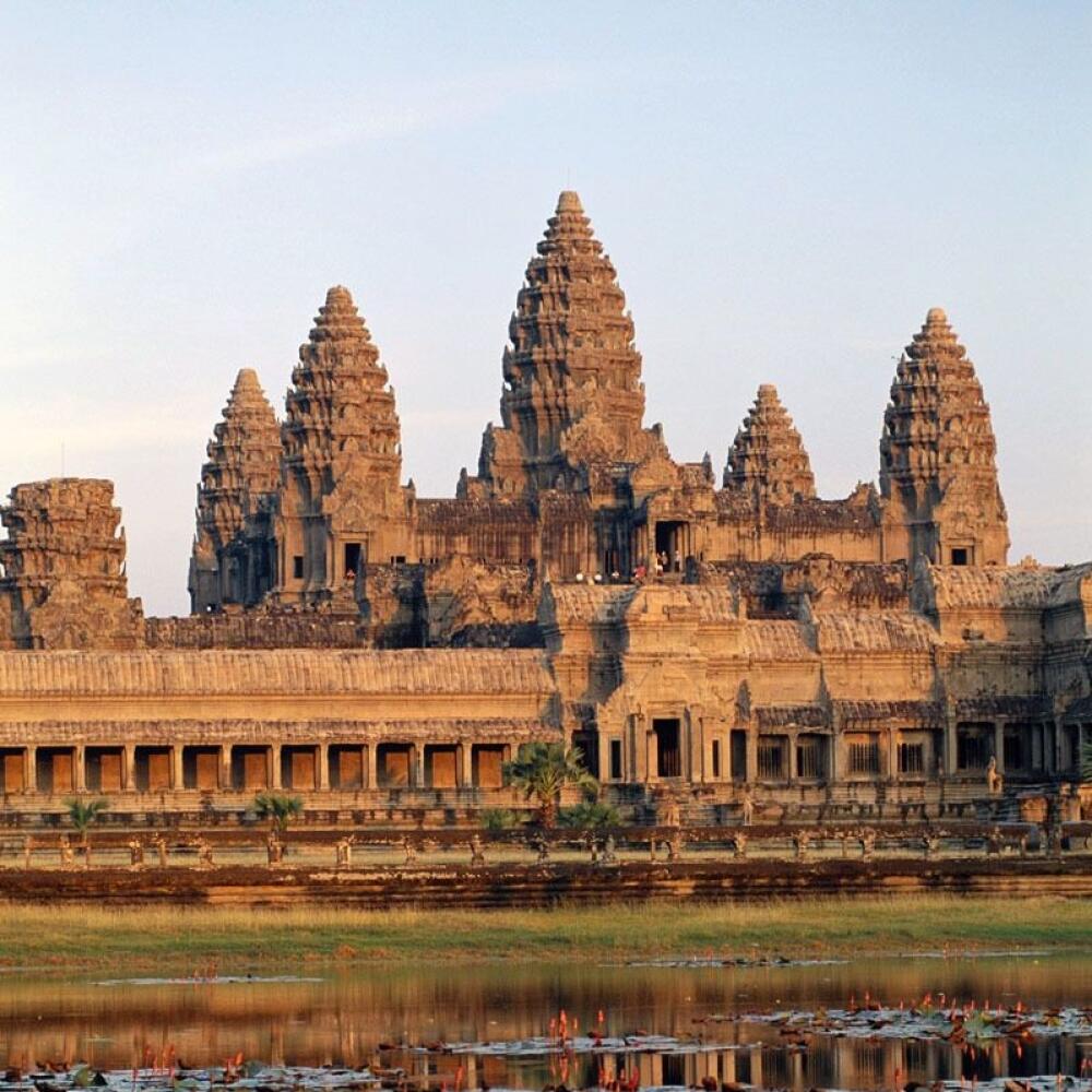 Chrám Angkor Vat v dnešnej Kambodži dal takmer pred 900 rokmi postaviť khmérsky kráľ.