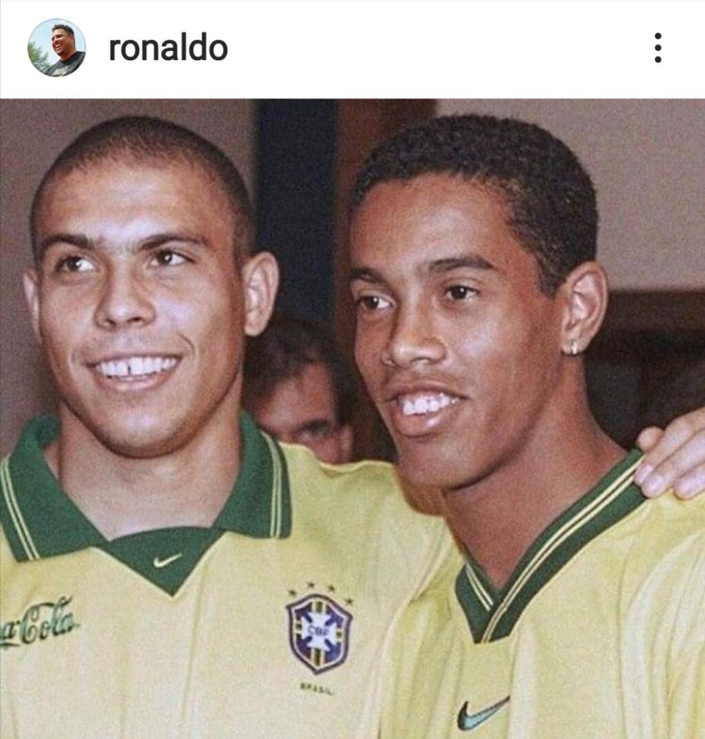K 40-tym narodeninám blahoželam Ronaldinhovi aj iná brazílska legenda, Ronaldo
