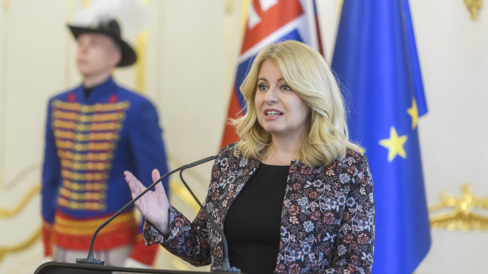 Prezidentka Zuzana Čaputová.
