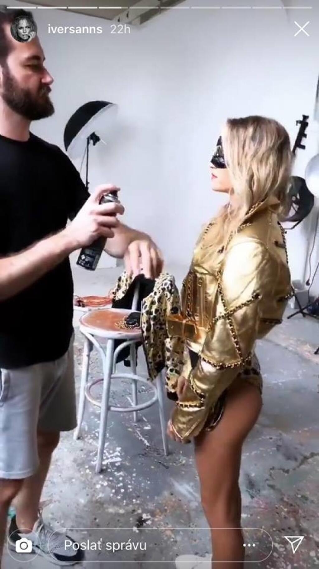 Ivana Gáborík disponuje sexi postavičkou.