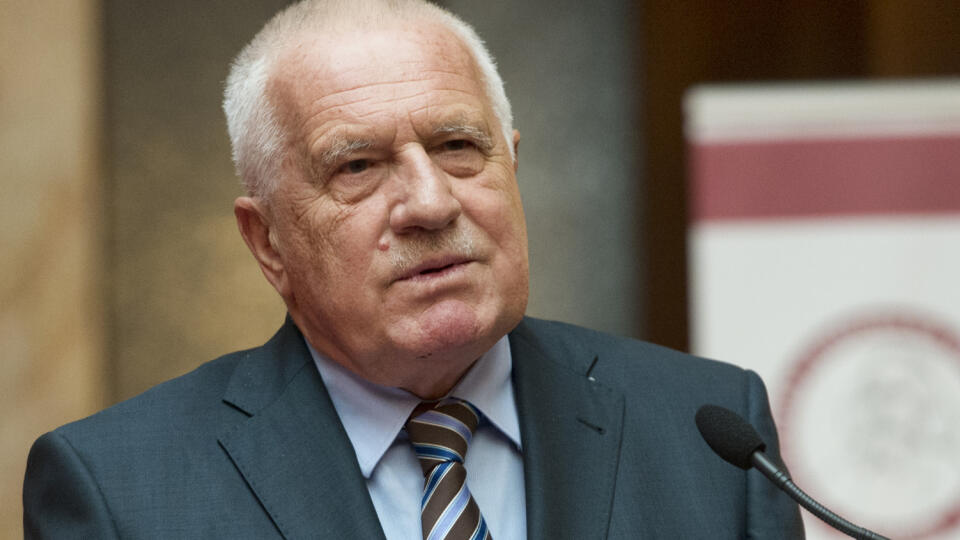 bývalý český prezident Václav Klaus