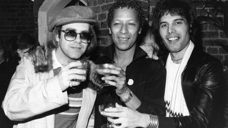 Elton John, Peter & Freddie Mercury