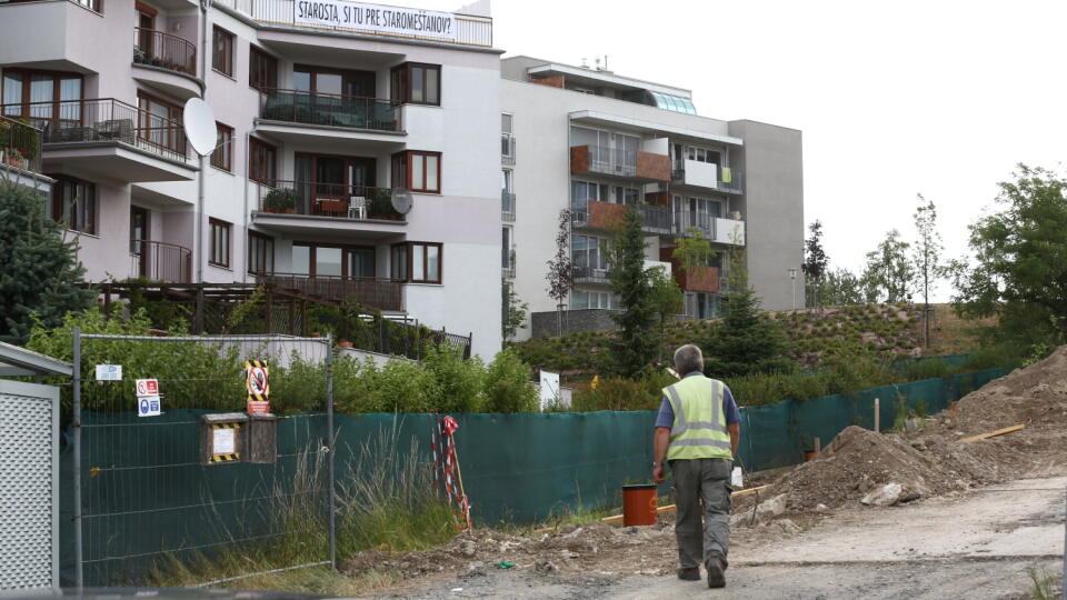developerská kauza na drotárskej ulici v bratislave, bytový dom strabag