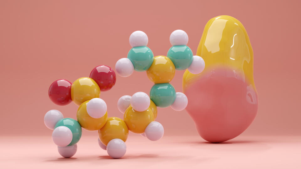 Arginine,(l-arginine,,Arg,,R),Amino,Acid,Molecule.,3d,Rendering.,Gradient-colored