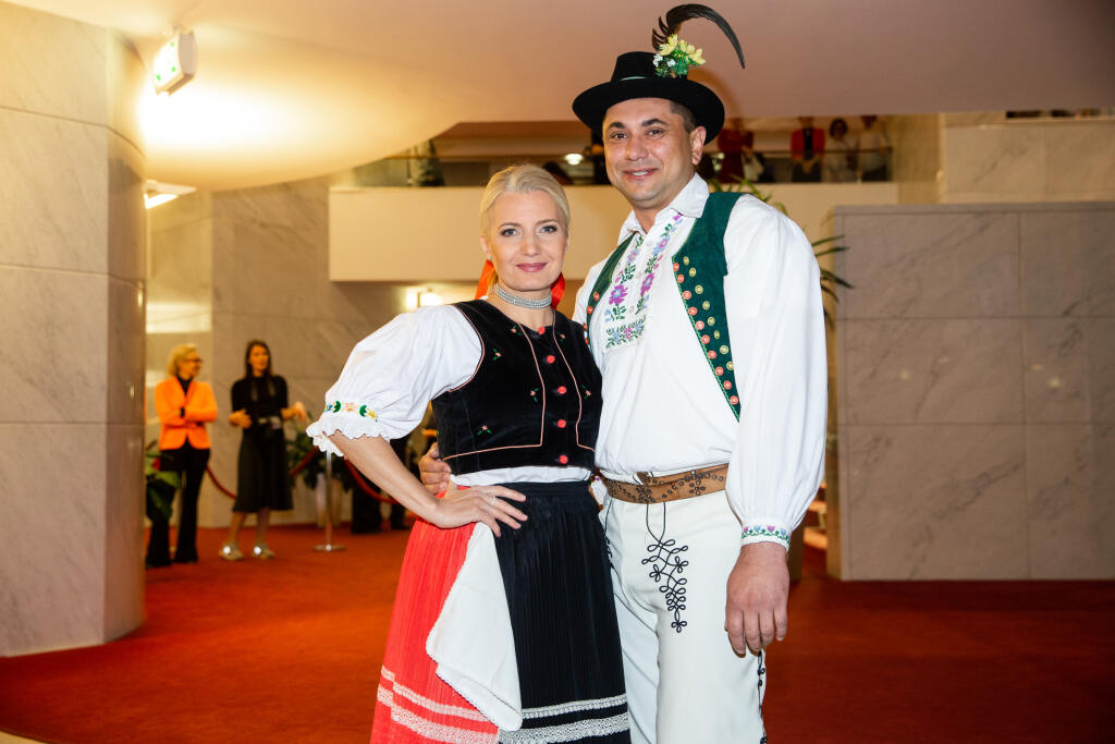 Slovak Gala of the year: Anita Periszova and Miroslav Polakovich.