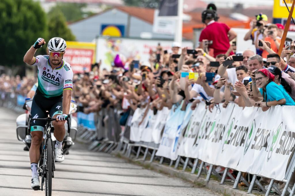 Peter Sagan rozhodol o svojom triumfe v záverečnom stúpaní.