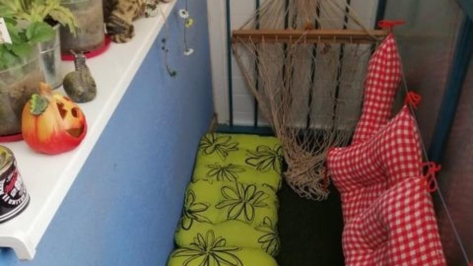 Balkón čitateľky