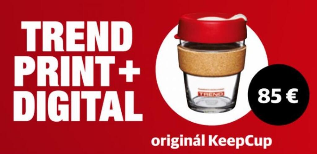 Objednajte si teraz predplatné TRENDU a získajte originál KeepCup alebo diár zadarmo