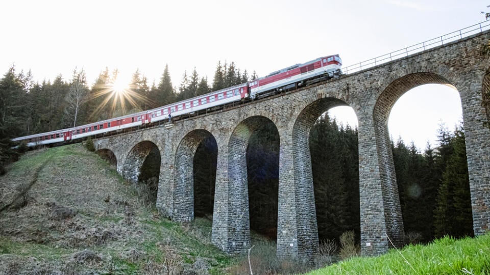 Chmarossky,Viaduct,On,One,Of,The,Most,Beautiful,Railway,Lines