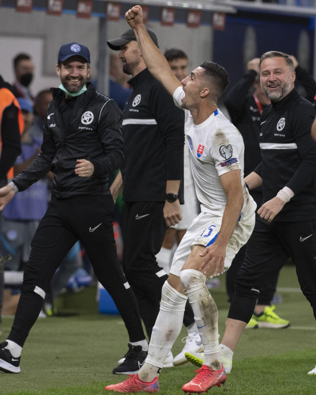 NAJLEPŠÍ HRÁČ SLOVENSKA PODĽA BORBÉLYHO: Martin Koscelník.