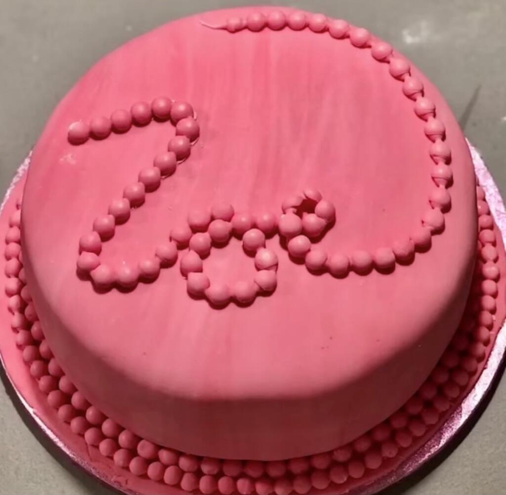 Torta pre dcérku Zoe.