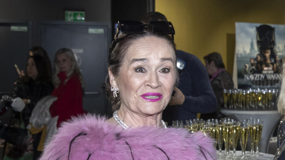 Premiéra komédie Cirkus Maximum v kine bratislavského nákupného centra Bory Mall. Na snímke je Hana Gregorová.