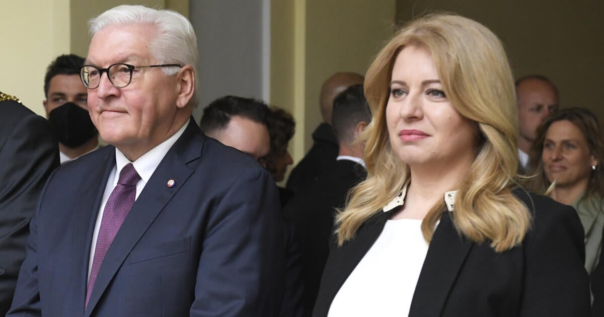 Čaputová und Steinmeier haben die gleiche Einstellung, der Ukraine zu helfen