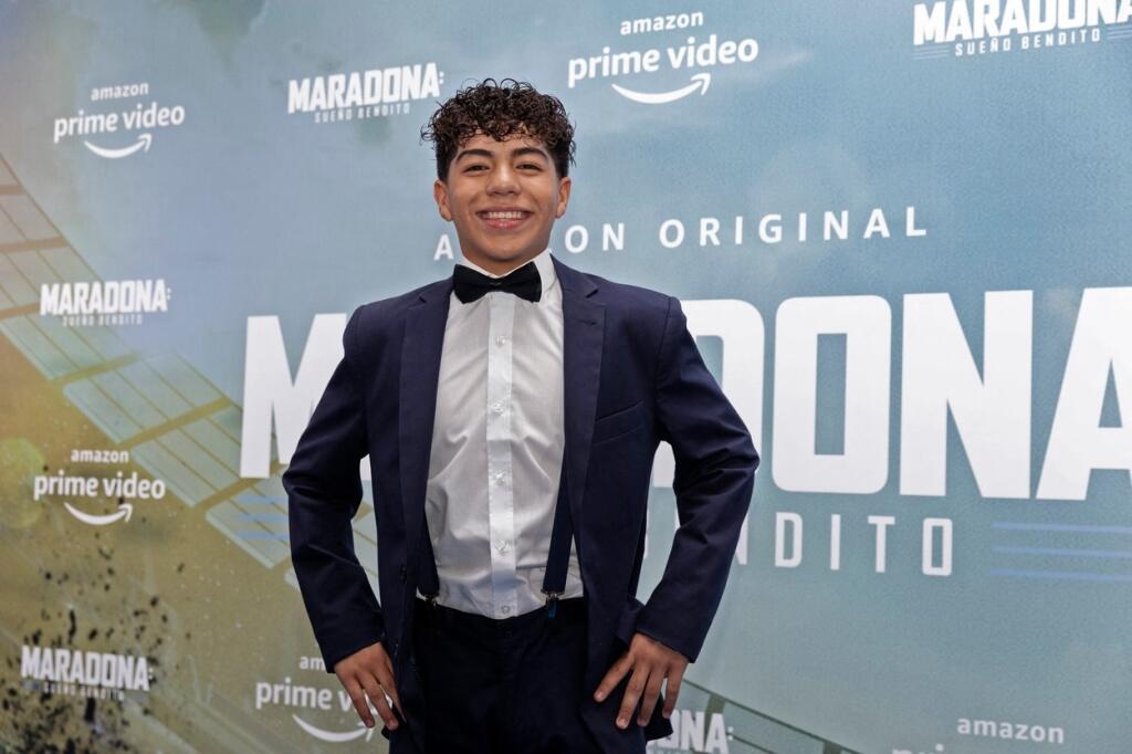 Aj Juan Cruz Romero si zahral Maradonu.