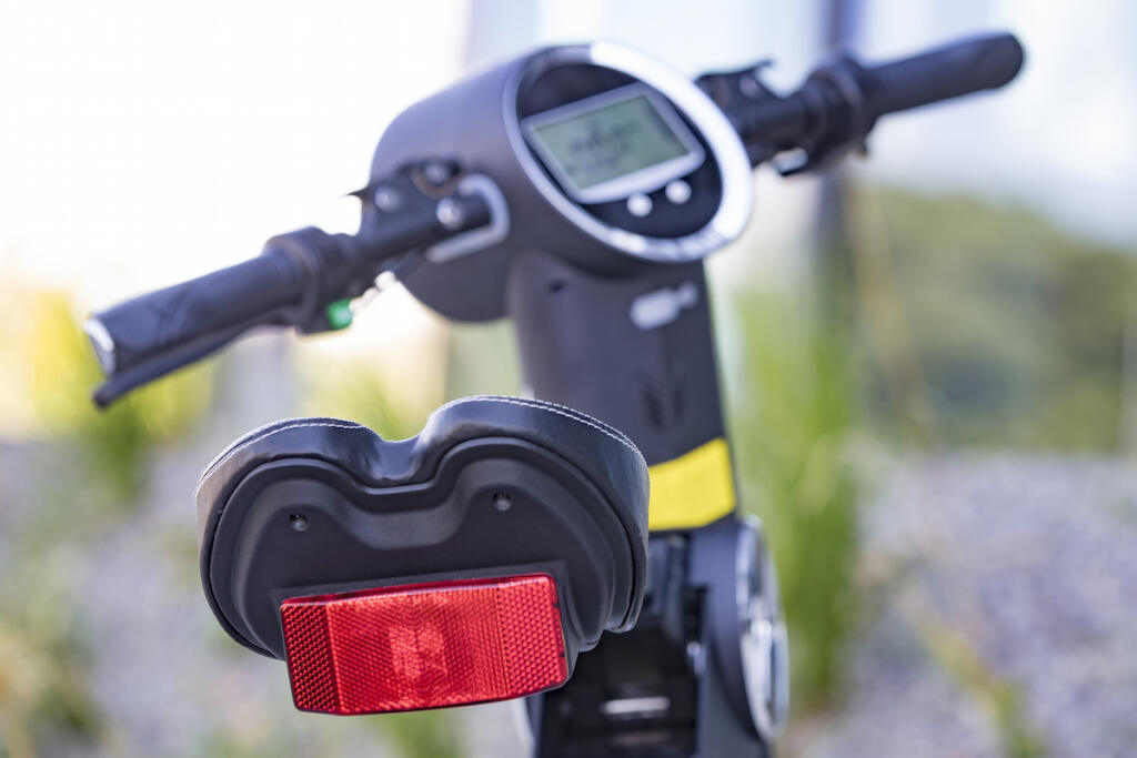 Antik Smart City Bike, pohľad zozadu