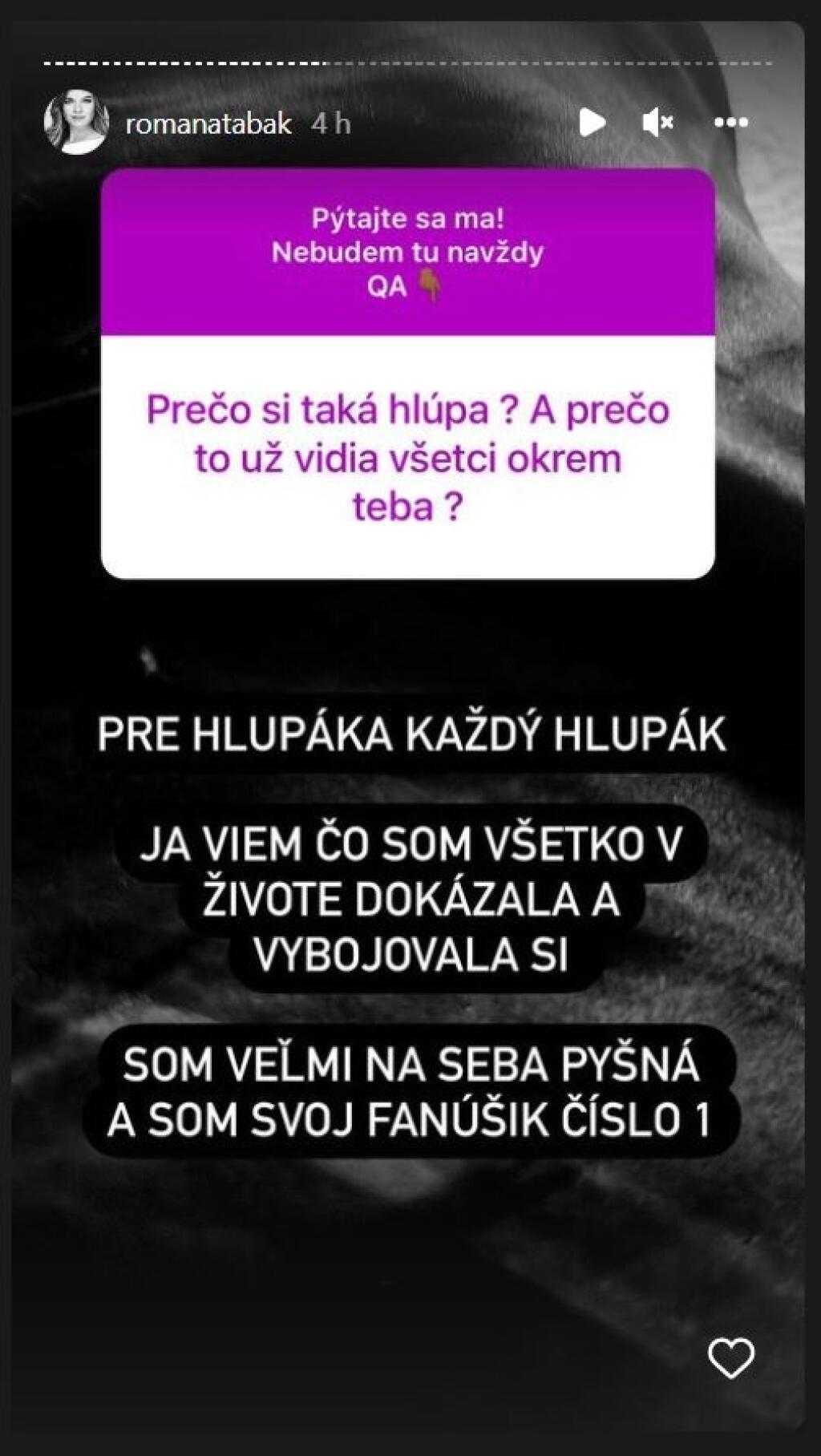 Tabák odpovedala aj na nepríjemné otázky.