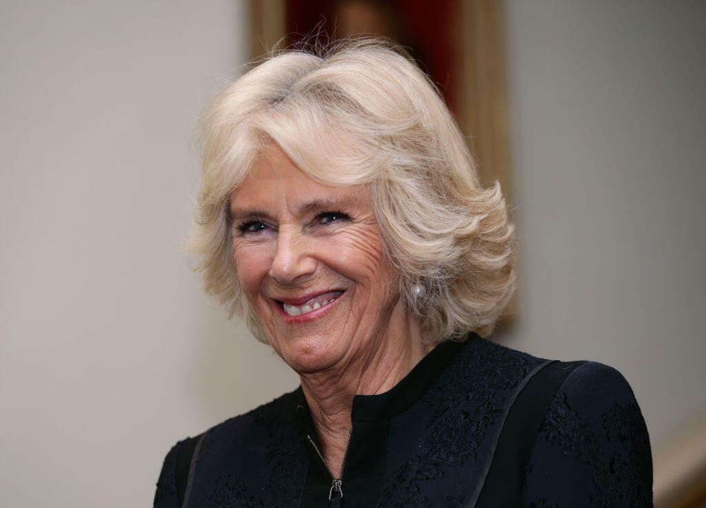 LONDON, ENGLAND - MARCH 8: Camilla, The Duchess of Cornwall hosts a reception for the Southbank Centre's 'Women Of The World Festival' at Clarence House on March 8, 2018 in London, England. (Photo by Yui Mok - WPA Pool/Getty Images)