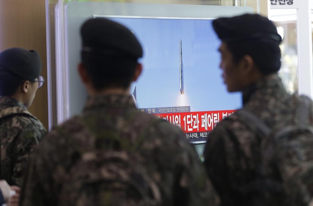 South Korea North Korea Rocket Launch