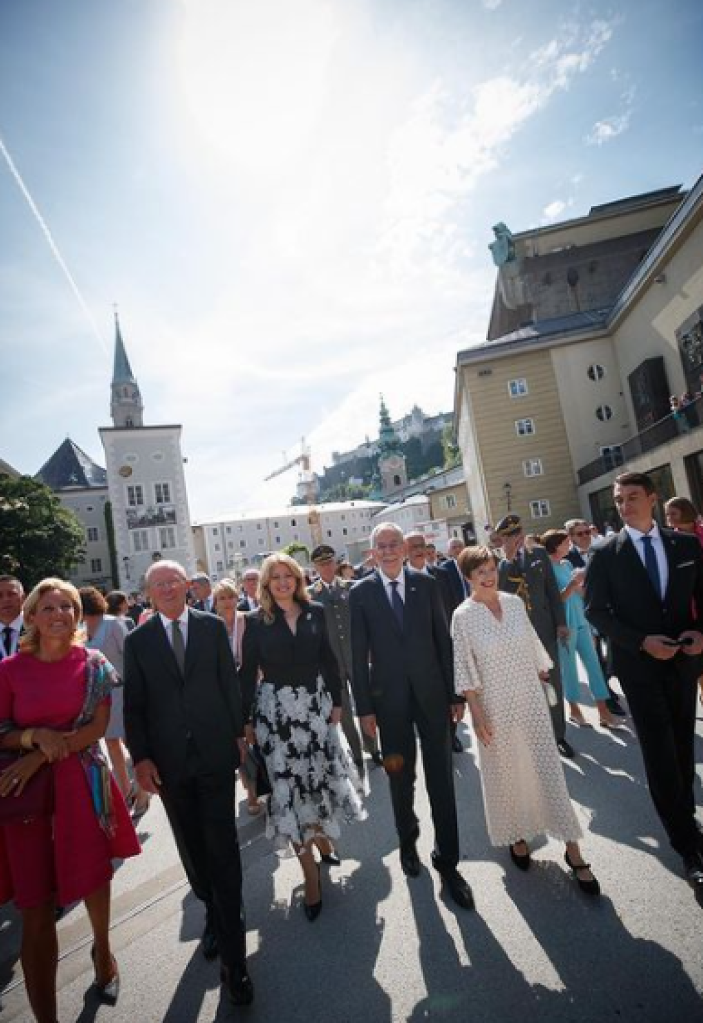 Zuzana Čaputová bola hlavnou hviezdou na Salzburskom festivale.