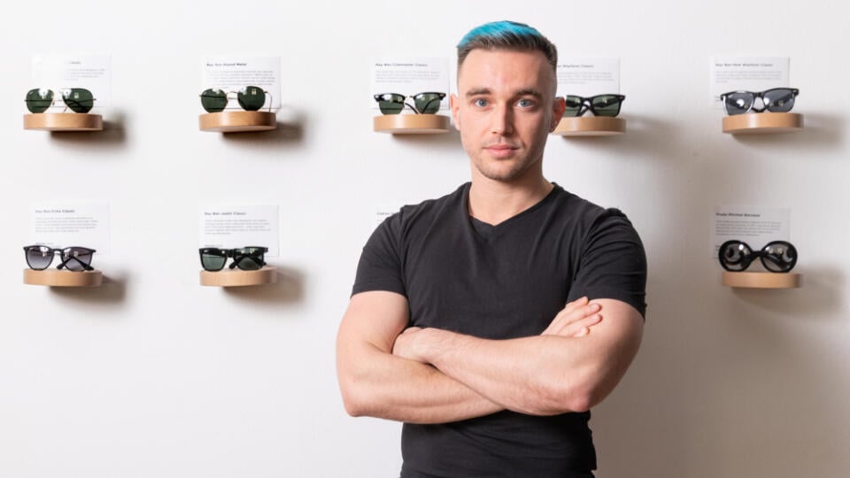 Martin Zahuranec - spoluzakladateľ e-shopu s okuliarmi “eyerim”